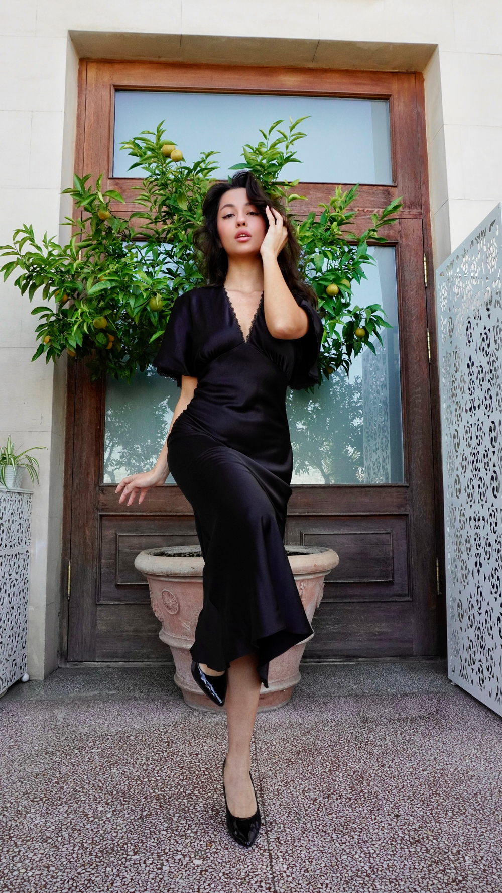 Платье по косой Волна