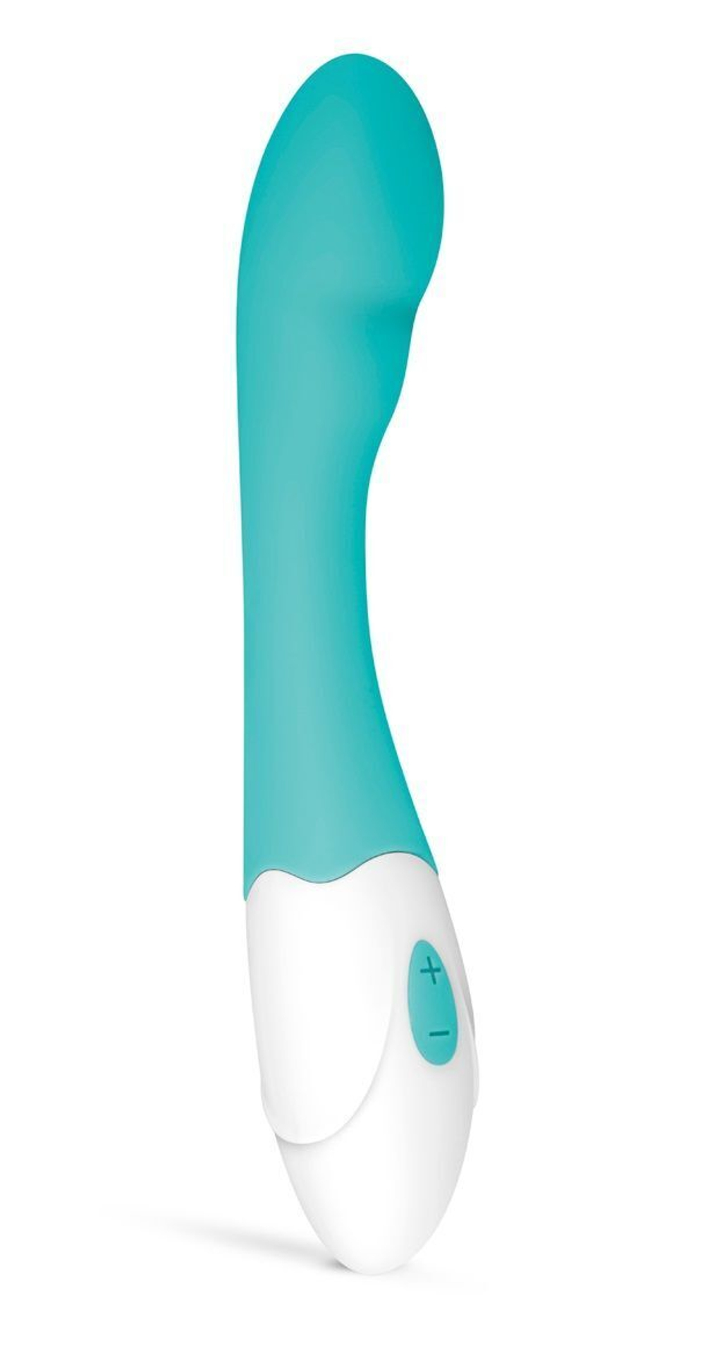Зеленый вибратор для G-стимуляции Tate G-Spot Vibrator - 20 см. (Цвет: зеленый)