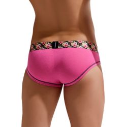 Мужские трусы брифы фуксия GAUVINE 3024