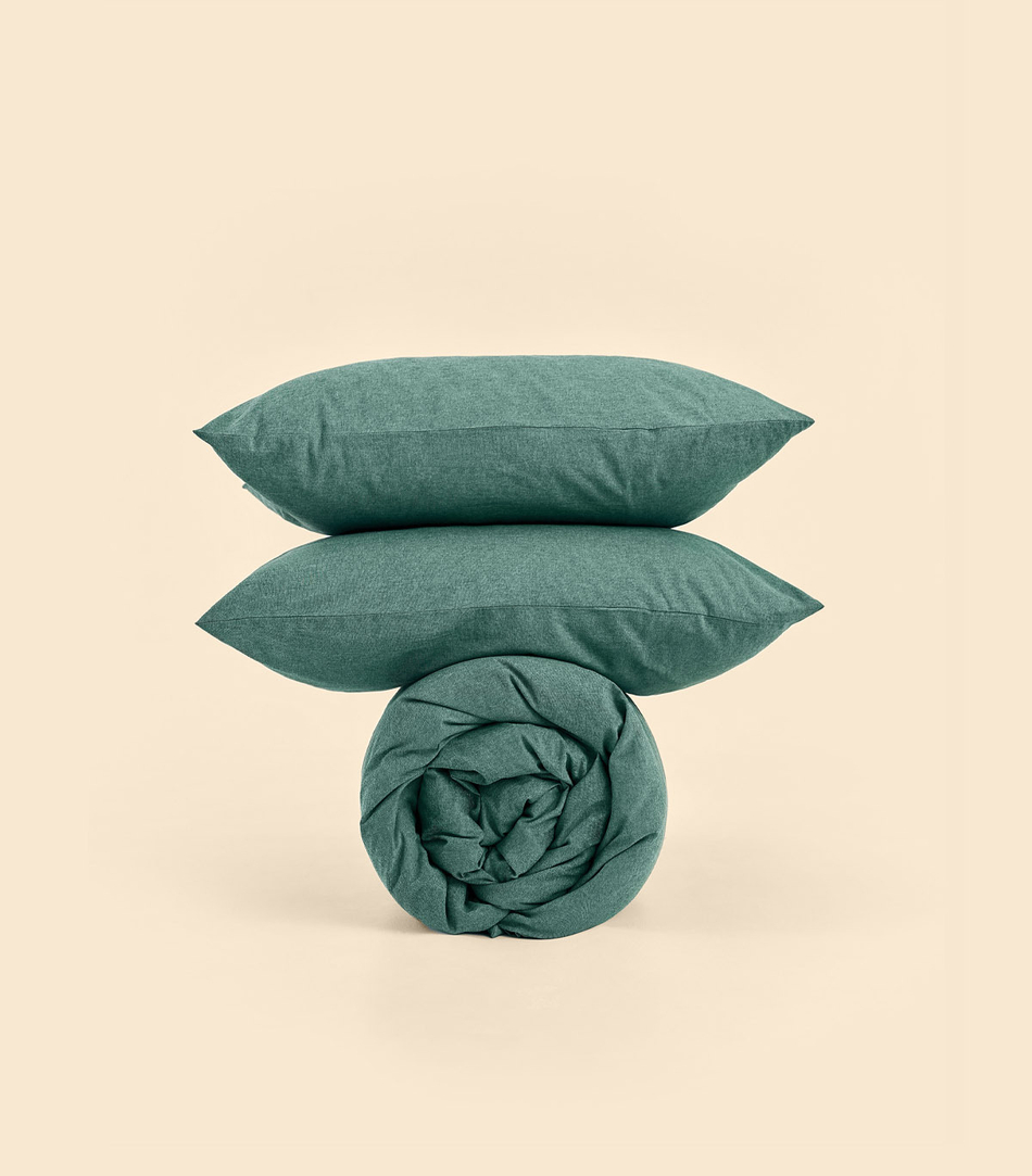 Наволочки (2 шт) - Melange Grass - 70x70