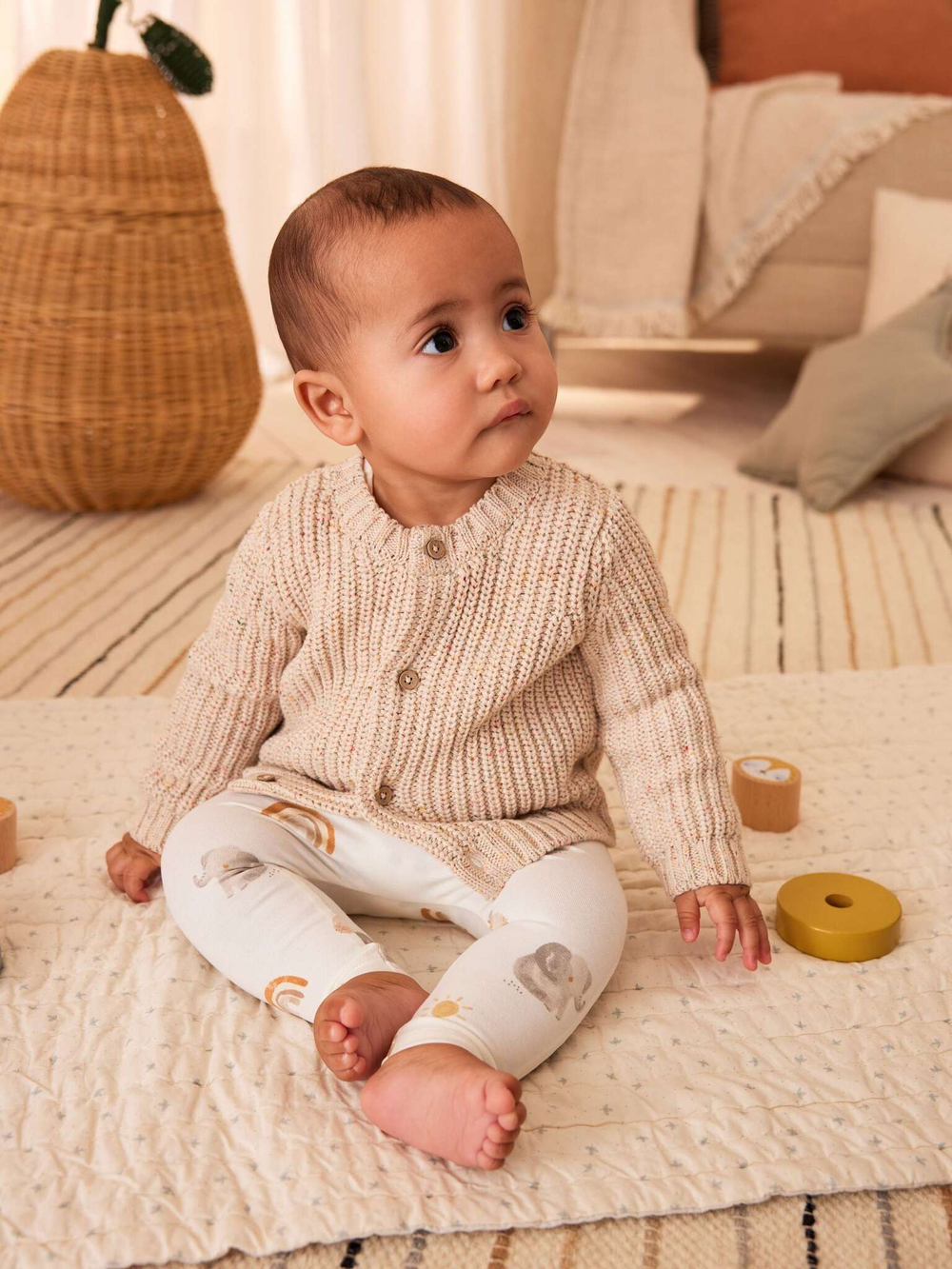 Кардиган для малышей Next Q82-527, Бежевый