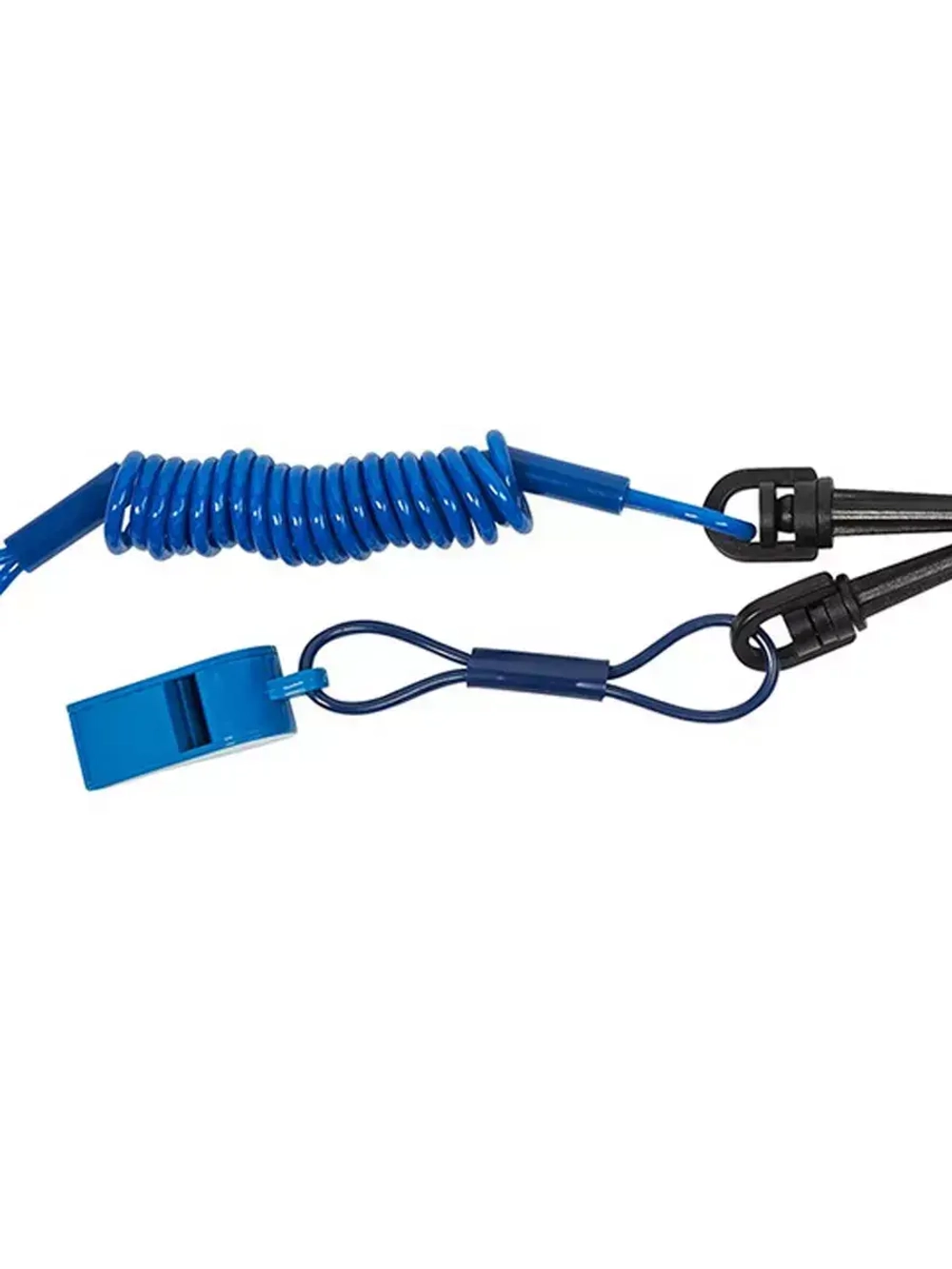 Стоп шнур Yamaha с неопрен. браслетом синий