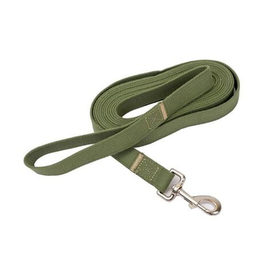 Моськи-Авоськи Поводок брезентовый, ширина 25 мм, длина 7 м, цвет хаки