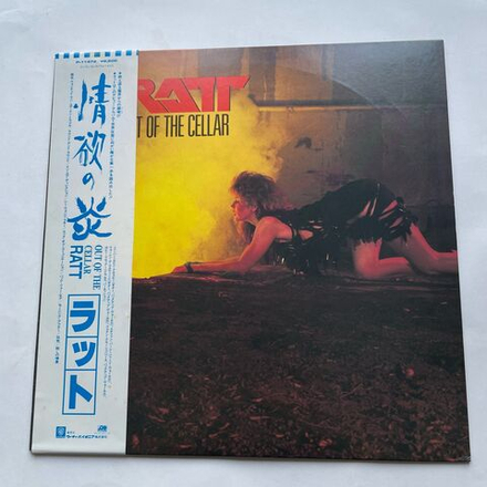 Винтажная виниловая пластинка LP Ratt Out Of The Cellar (Япония 1984) (Оби)
