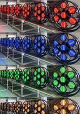 PL-P5 — светодиодный ретро-прожектор 7×60 Вт RGB