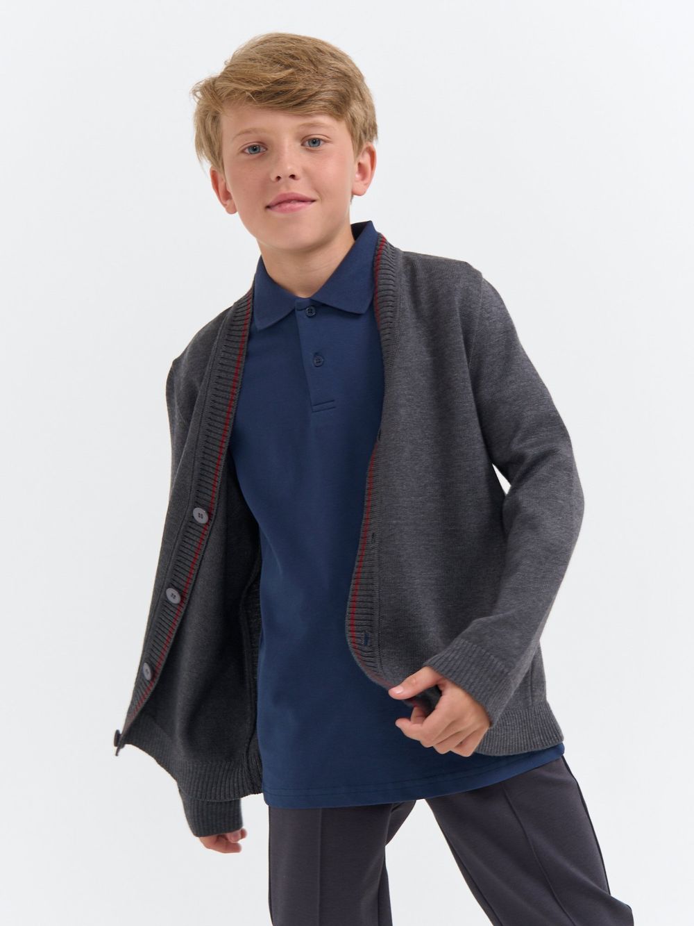 Футболка поло "Синяя" 7+