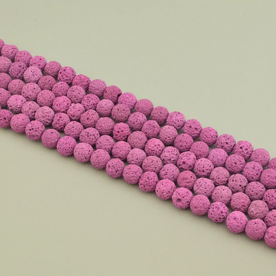 Нитка Лава 37 см. 8,5 мм. (Без замка)