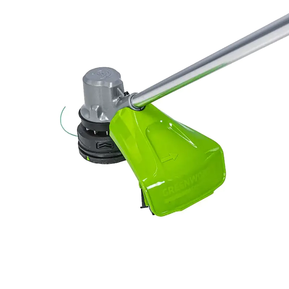 Триммер аккумуляторный Greenworks GD82BCBK5 82В (1 x 5 Ач, ЗУ) захват 450 мм, 9.6 кг, 2110707UB