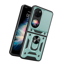 Чехол с кольцом Bumper Case для Huawei P50 Pocket