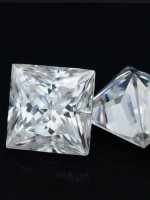 Муассанит принцесса 3.5×3.5мм 0.35сt