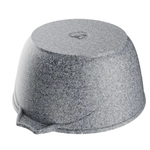 Кастрюля алюм, антиприг, 3 л, с крыш, крыш стекло, кругл, Мечта, Premium grey, 43901, сер
