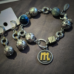 Набор материалов для элемента "Бесконечность", кольчужное плетение МК