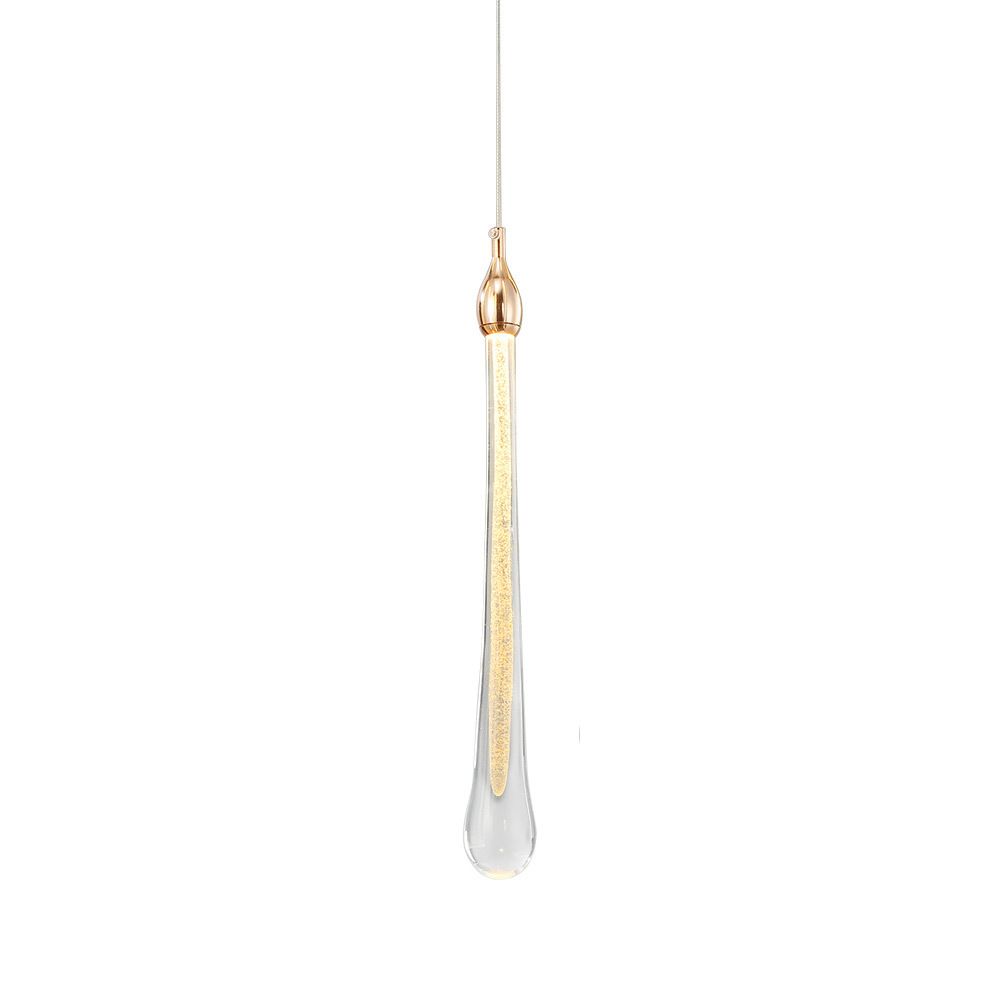 Подвесной светильник Teardrop 1 gold