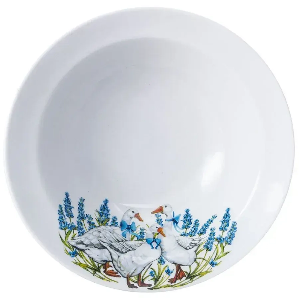 Миска 500 мл Гуси (фарфор) , р.4
