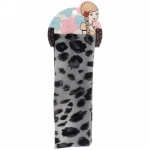 Повязка на голову «Britney Room», принт леопард, микс 4 цвета 20*7см