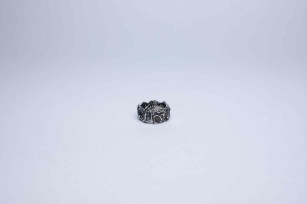 Кольцо Rock Oxyd темное - фото 7