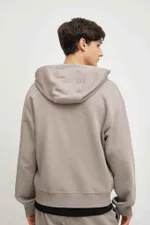 Худи Weme на молнии Оверсайз серый