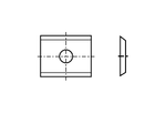 HM нож сменный 13,6x12x1.5 35° T04F-CR