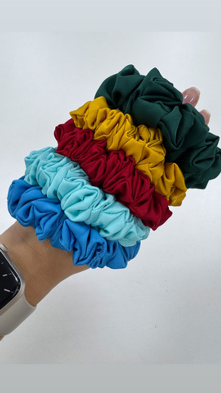 Шелковые скранчи