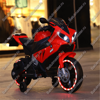 Детский электромотоцикл "RR" красный