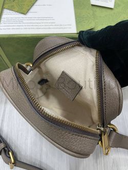 Бежевая мужская сумка Gucci GG Ophidia Shoulder с плечевым ремнем