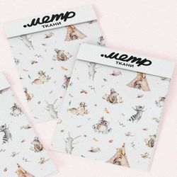 Ткань оксфорд 210 вигвамы и еноты