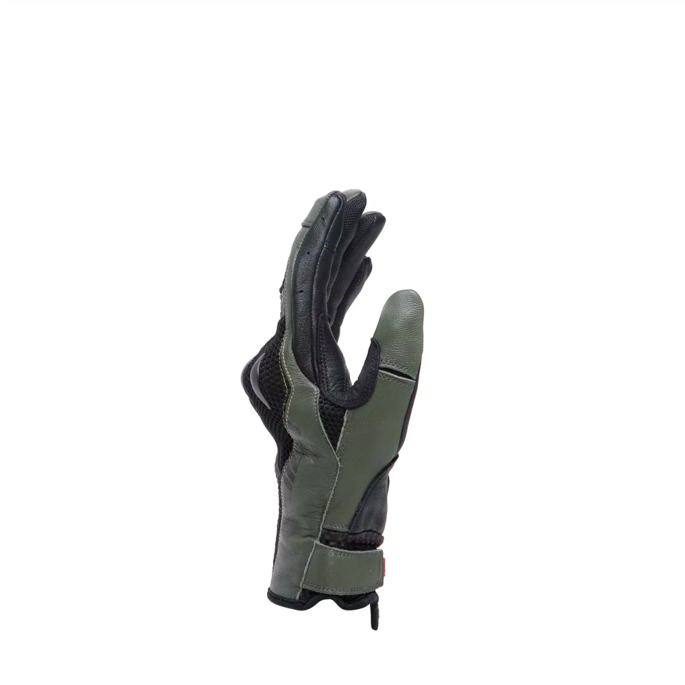 Перчатки комбинированные Dainese KARAKUM ERGO-TEK Black/Army-Green