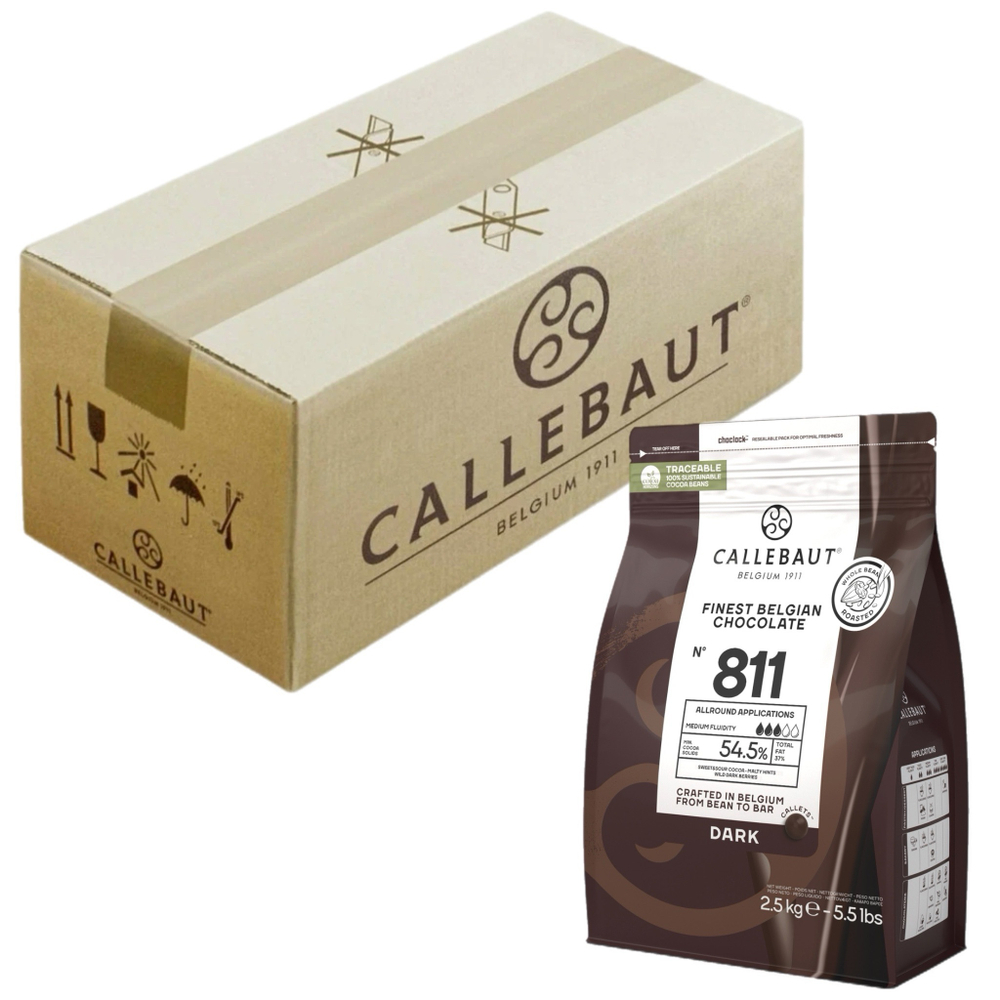 Шоколад темный 54,5% «CALLEBAUT» 10 кг