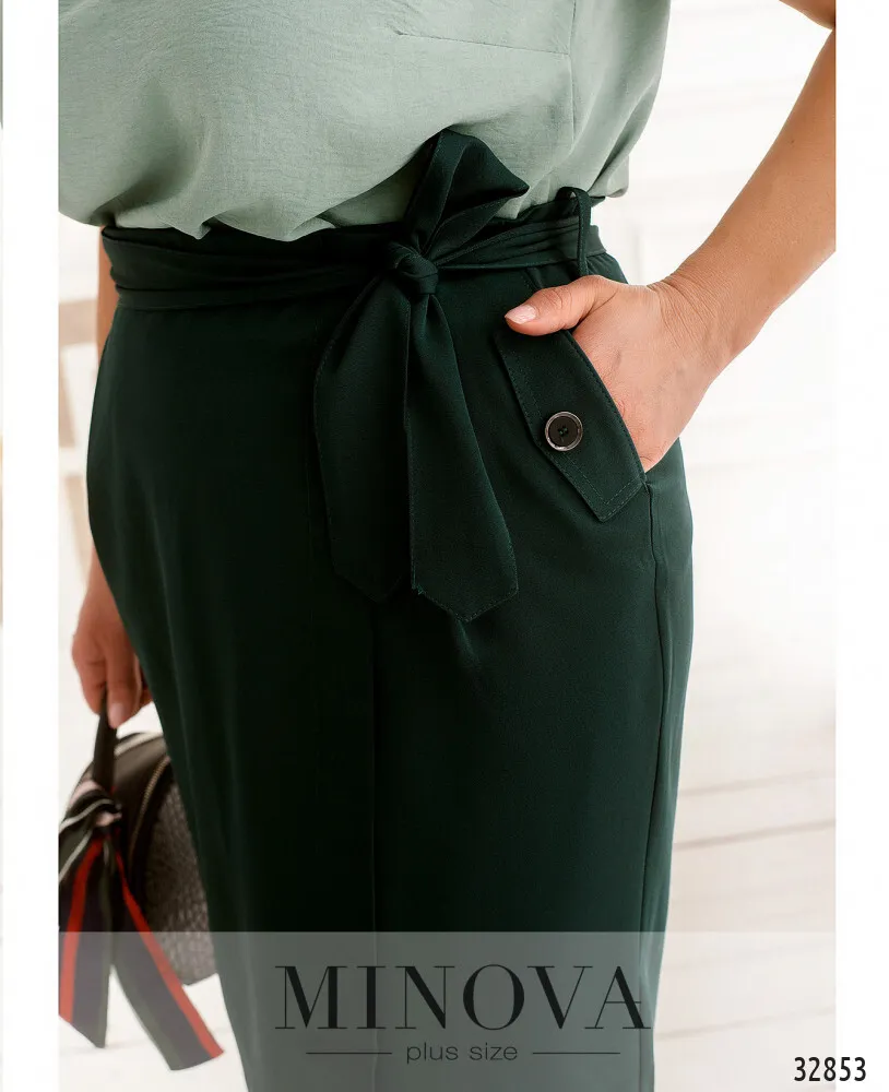 Юбка 279-темно-зеленый Minova