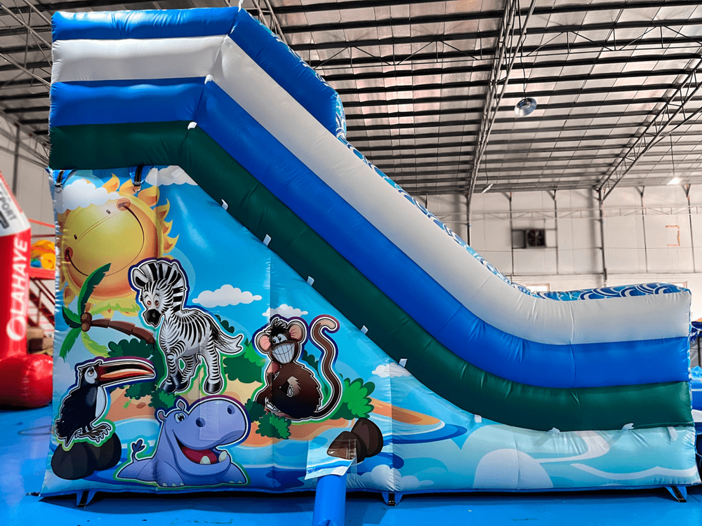 Водная горка с бассейном «Зверопой-2», 10×4×4,5 м