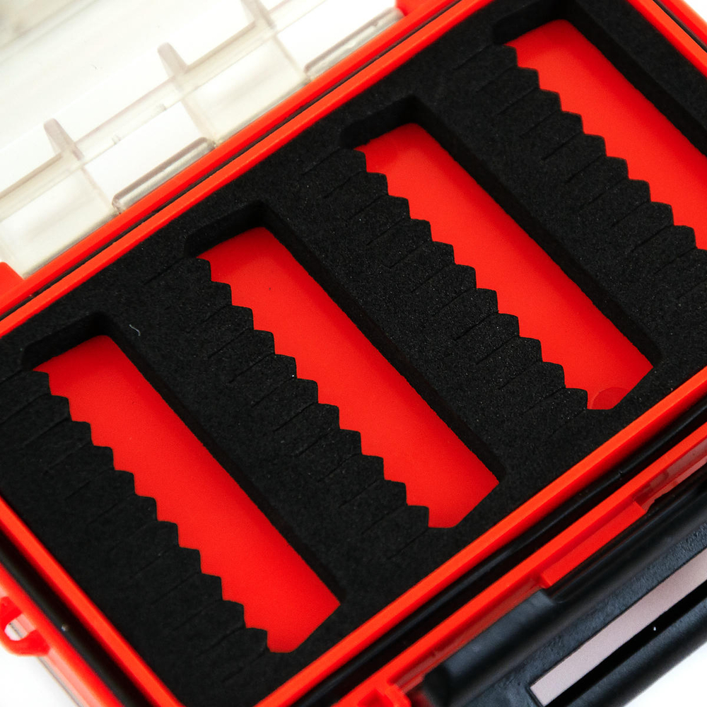 Мормышница пластиковая малая, двухсторонняя (110*75*35мм)