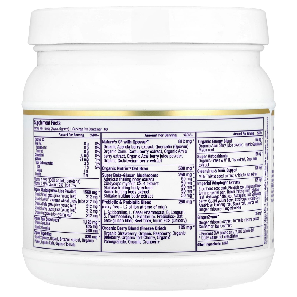 Paradise Herbs, ORAC Energy® Greens, зелень, оригинальная добавка с нейтральным вкусом, 364 г (12,8 унции)