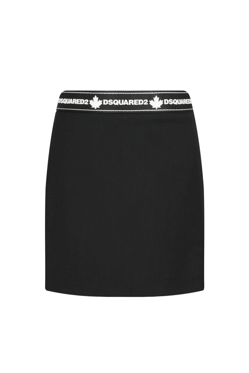 хлопковая юбка Dsquared2 - черный(DQ04CA D00XR)