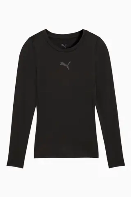 Термофутболка Puma teamLIGA 26 Baselayer Tee LS Junior - черный