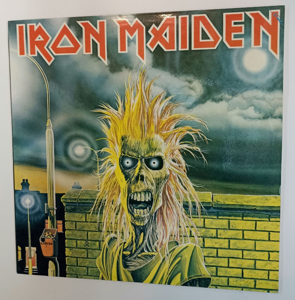 Винтажная виниловая пластинка LP Iron Maiden (Россия 1993)