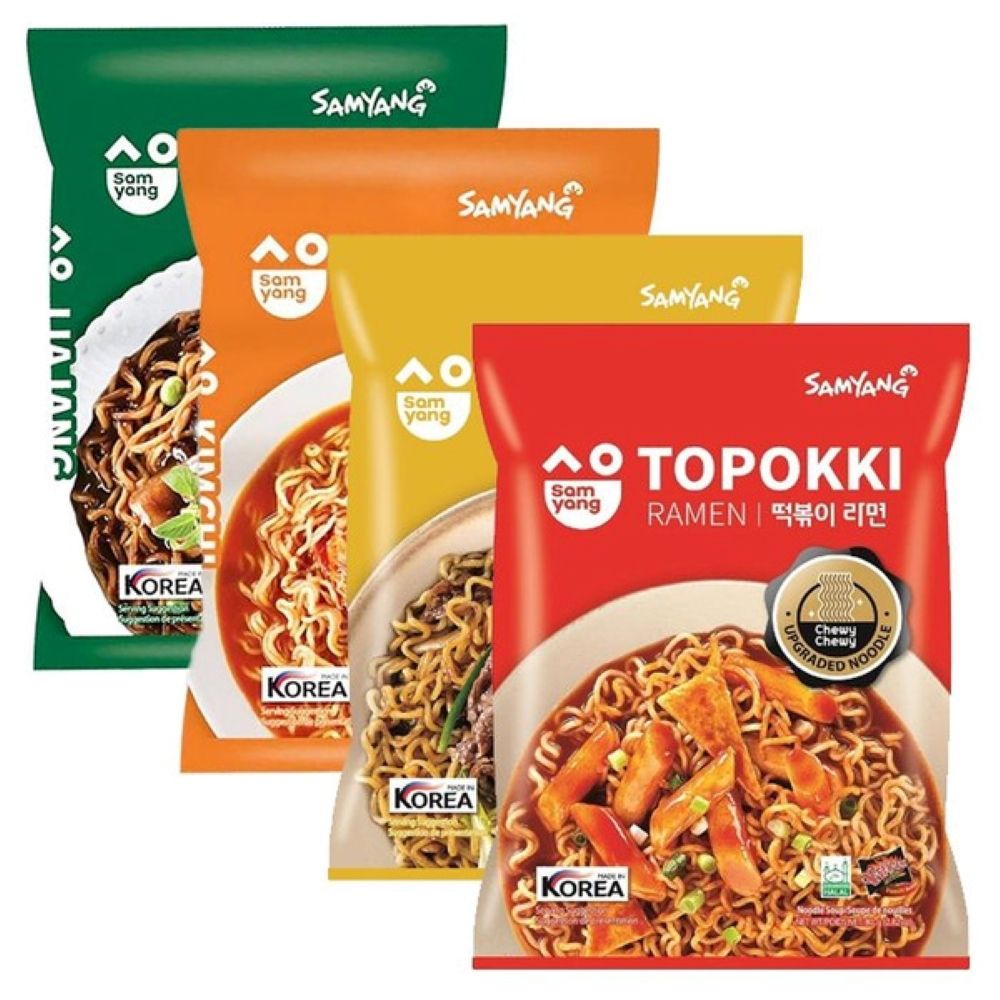 Лапша быстрого приготовления Samyang Jjajang Ramen 80 г