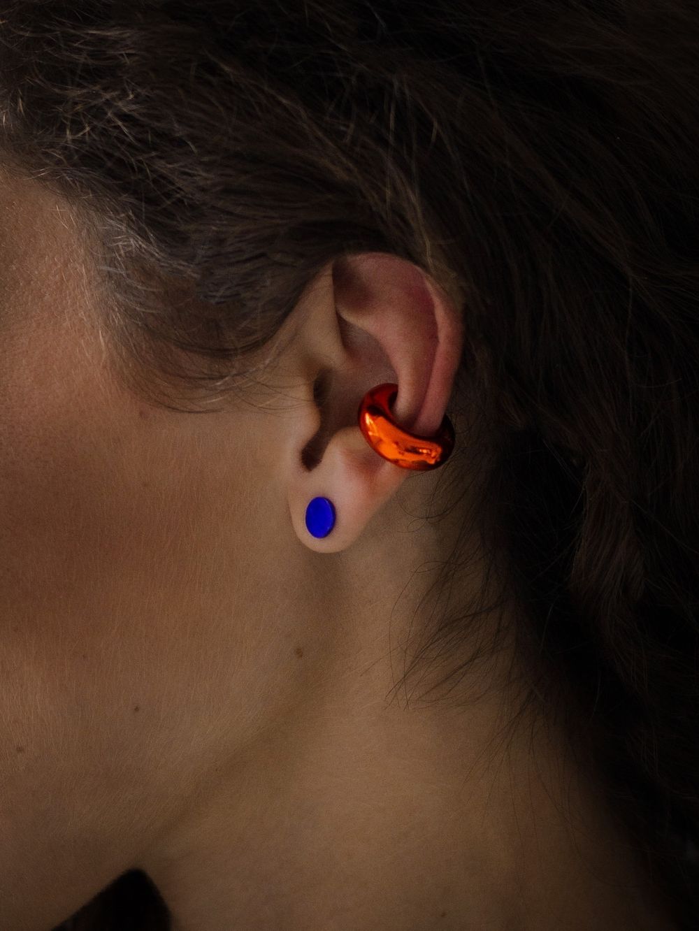 Кафф Bubble Orange, как бублик