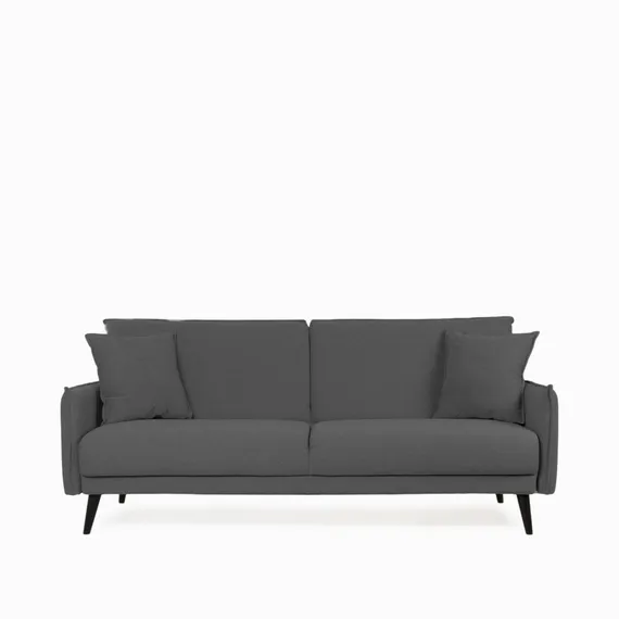Трехместный диван Jill 206 см, серый