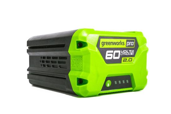 Аккумулятор "GREENWORKS" G60B2 (60V, 2 Ач) 2918307