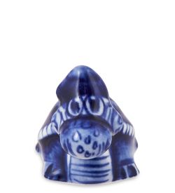 ГЛ- 919 Фигурка «Черепаха» (Гжельский фарфор)