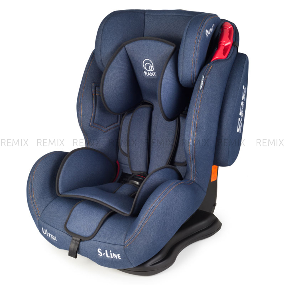 Автокресло BH12310 "ULTRA" SPS группа 1-2-3  (9-36 кг) blue jeans