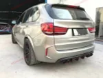Карбоновая губа и диффузор для BMW X5M F85 / X6M F86 2014+ БМВ обвес