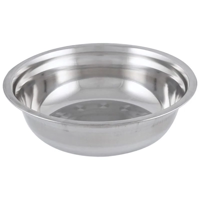 Миска Bowl-23, объем 1,7 л, с расширенными краями, из нерж стали, зеркальная полировка, ди
