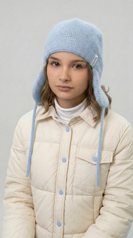 Шапка женская ШП406-04 голубая