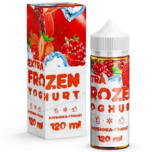 Купить Жидкость Frozen Yoghurt - Клубника-Гранат (120мл)