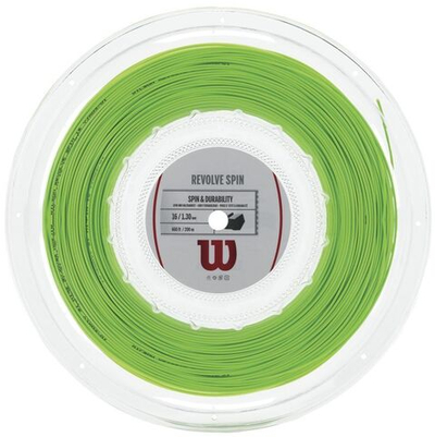 Струны теннисные Wilson Revolve Spin (200 m) - green