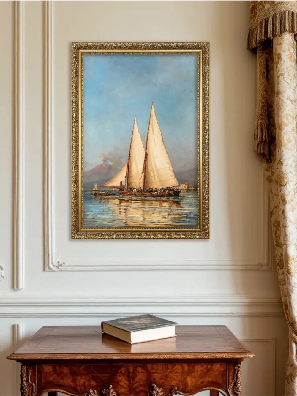 Картина настенная интерьерная в багетной раме 47*67 см