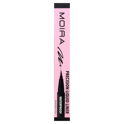 Moira Beauty, жидкая подводка, водостойкая, оттенок 01 черный, 0,7 г (0,025 унции)