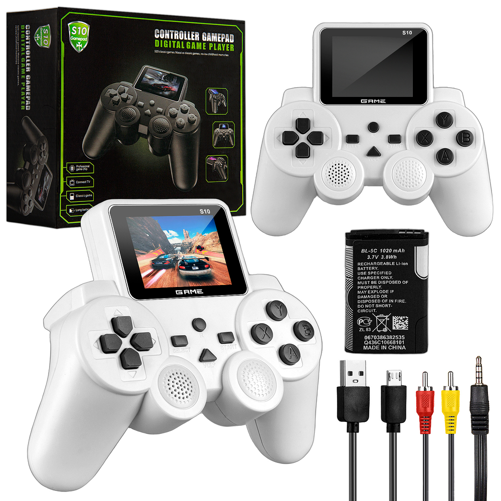 Игровая консоль Game Box SUP Mini S10 400 игр (белый)