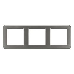 Рамка пластиковая FRM-VERSA-PL-3-GR (Arlight, -) 043785